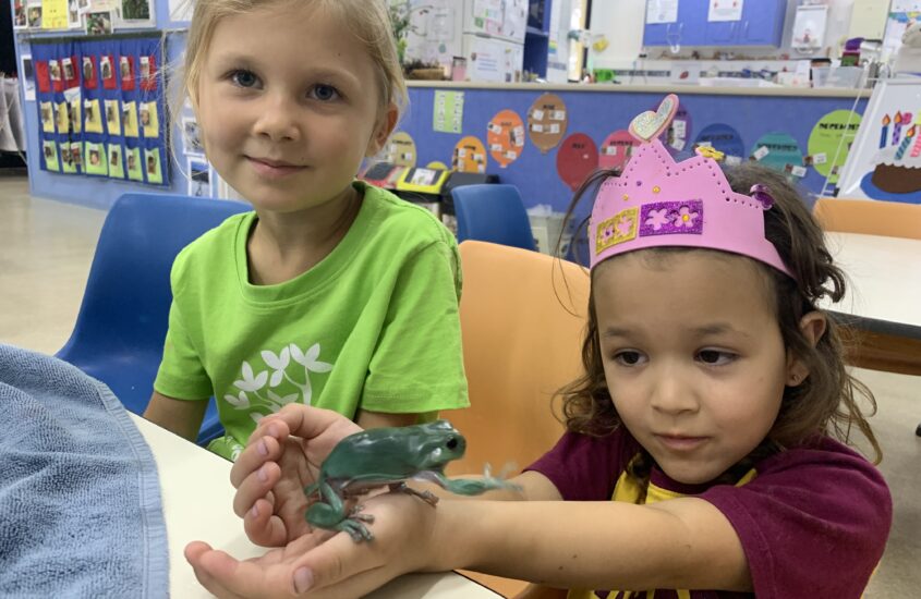 Estelle’s first Day at the Gan-Gani Kindy