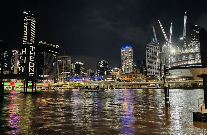 Happy New Year from Brisbane South Bank